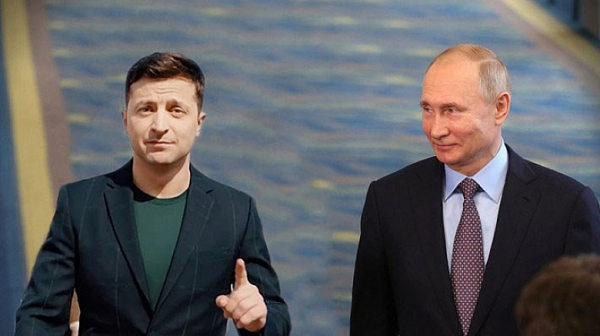 Путин и Зеленски си стиснаха ръцете да съживят мирния процес в Донбас