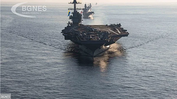 Американски самолетоносач се приближава към Близкия изток