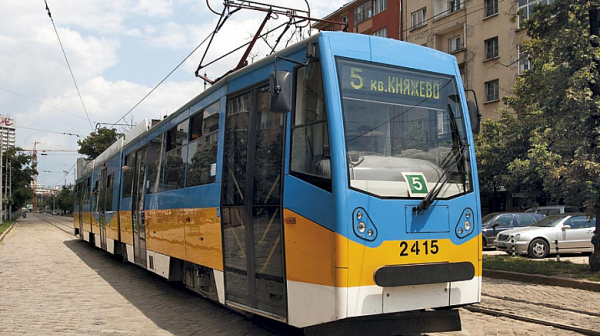 Няколко трамвая и един автобус в София с ново разписание от днес