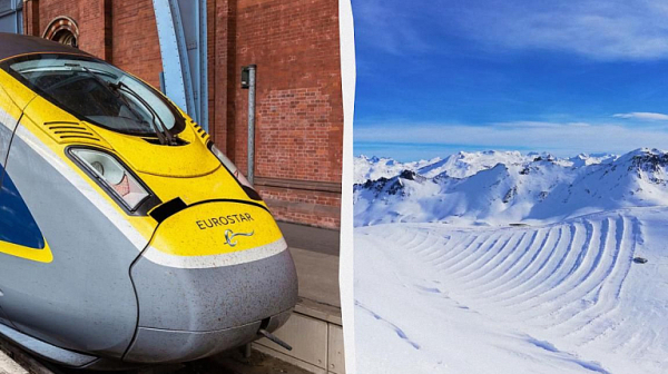 „Ски влак“ се пуска от Лондон до френските Алпи