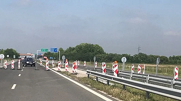 Ограничават движението по магистрала „Тракия“ край Ямбол заради ремонт