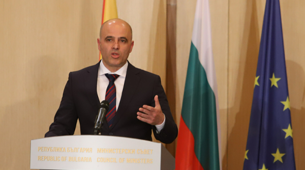 Ковачевски: Партии и лица, финансирани от трети страни пречат на отношенията София - Скопие