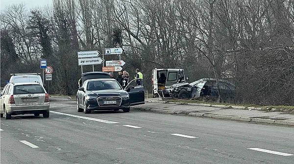 Верижна катастрофа на „Тракия“ край Враня