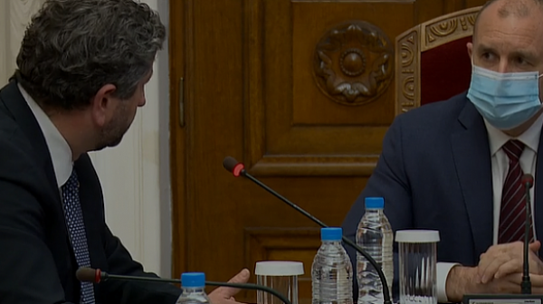 Христо Иванов при президента: Гласуването по пощата е най-адекватната мярка сега