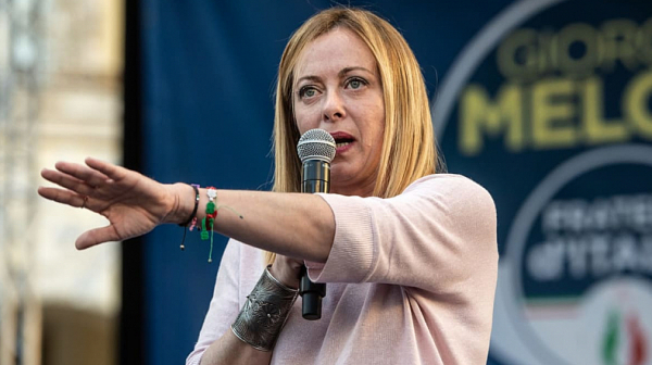 Джорджа Мелони отхвърля Хитлер и Путин, възхищава се на украинците. Защо?