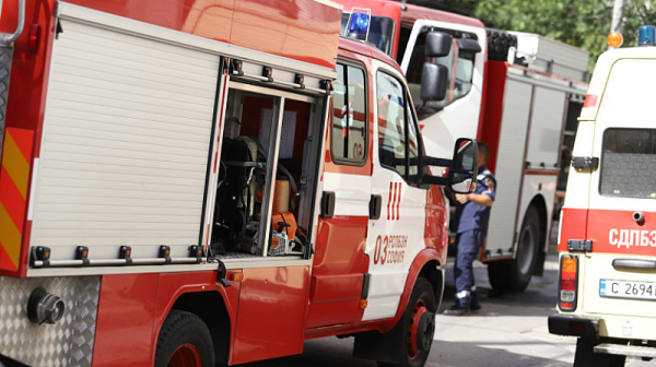 Пожари на три фронта днес: Автосервиз, НВУ и гробищен парк в Златоград