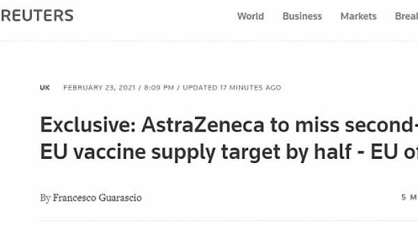 AstraZeneca отново ще достави по-малко ваксини. Какво се случва с масовата имунизация у нас?
