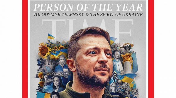 Зеленски и духът на Украйна: Човек на годината на списание “Тайм”