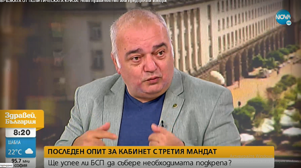 Арман Бабикян: Вътрешната битка в левицата се печели от Радев, а не от Нинова