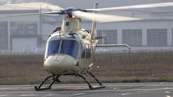 Полетя първият български медицински хеликоптер