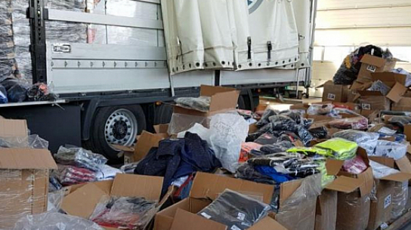 Иззеха хиляди „маркови“ стоки на „Капитан Андреево”