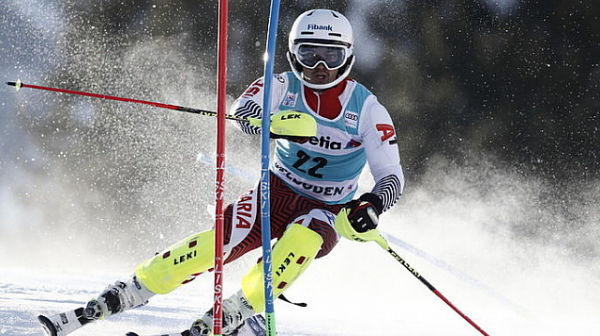Алберт Попов е 11-ти в слалома от световната купа по ски алпийски дисциплини в Шладминг