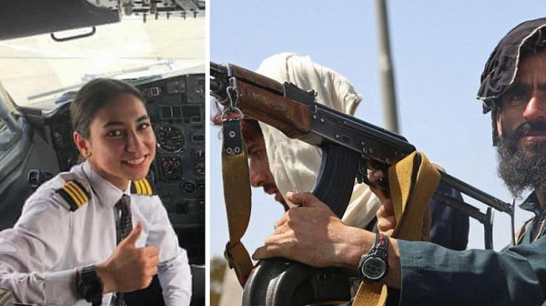 „Никога няма да бъда приземена“: Жена пилот от Афганистан разказва за влакчето от емоции, когато Кабул пада