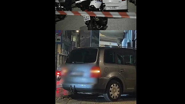 Българска кола се вряза в кафене в центъра на Атина