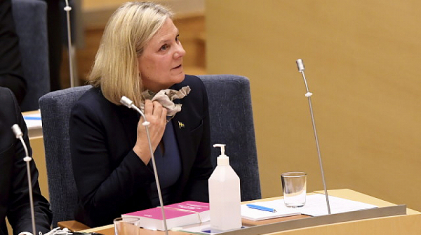 Премиер за един ден в Швеция: Магдалена Андерсон подаде оставка