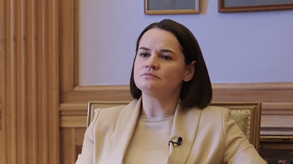 Светлана Тихановская, лидерът на опозицията: Беларус не бива да се слага в една кошница с Русия