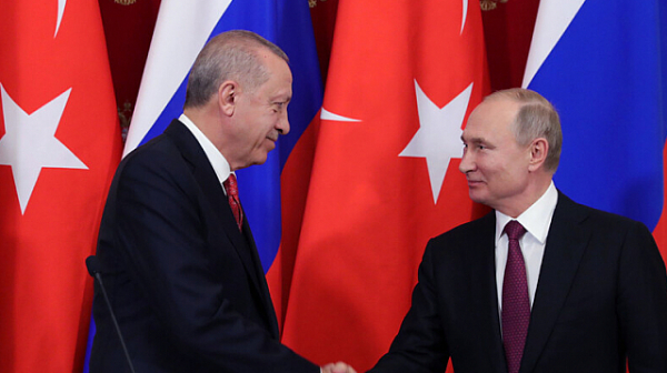 Путин и Ердоган пак ще говорят по телефона