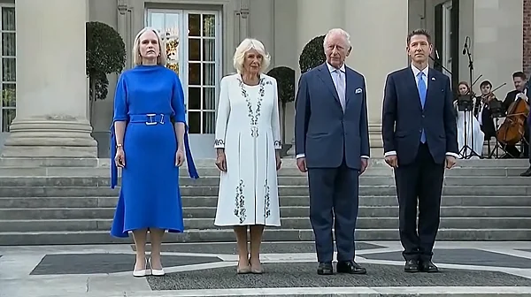 Визитата на Чарлз III ден втори: Знакова реч пред Конгреса и тайни в Овалния кабинет