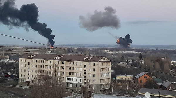 Руска ракетна атака уби шестима в пощенски център в Харков