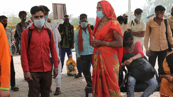 Нов пик на седемдневната заболеваемост от COVID-19 в Индия