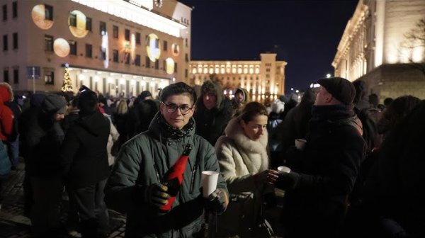 София посрещна 2026 година с концерт на открито и светлинно шоу