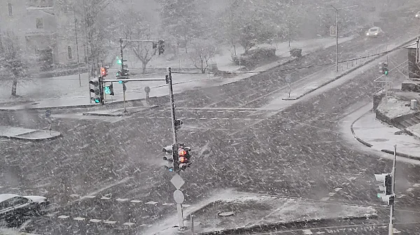 Затруднено движение, усложнена обстановка, спрял ток и затворени училища заради снеговалежа
