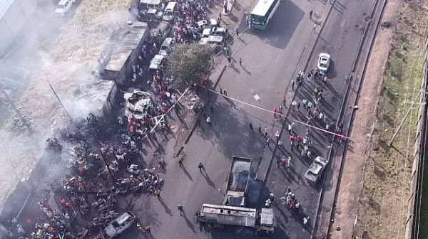 Близо 100 загинали при взрив на цистерна в Сиера Леоне