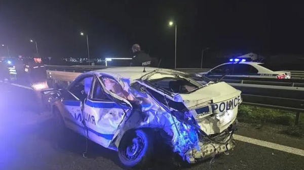 149 км/ч на Северната тангента: Шофьорът, блъснал полицейска кола, излиза под гаранция