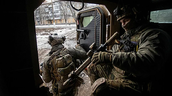 Руските войски са превзели 245 кв. км. украинска територия през януари