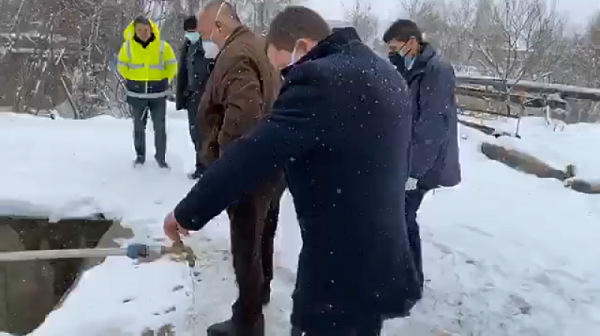 Вода потече към Перник. Водопроводът от Мало Бучино - готов