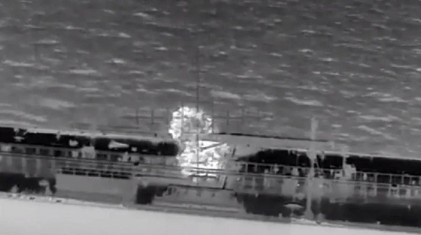 Украйна за първи път удари руски танкер от 