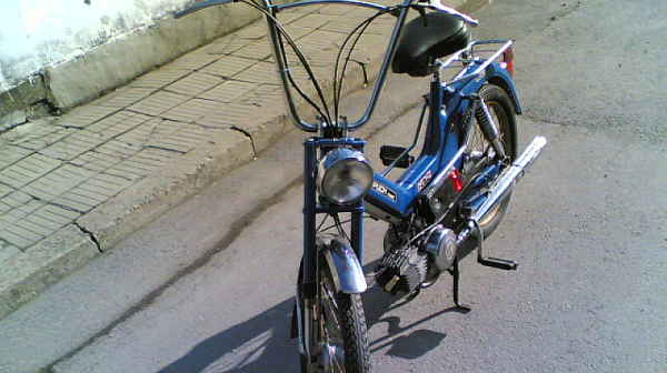 Без книжка, на нерегистриран мотопед, с 2,32 промила в кръвта