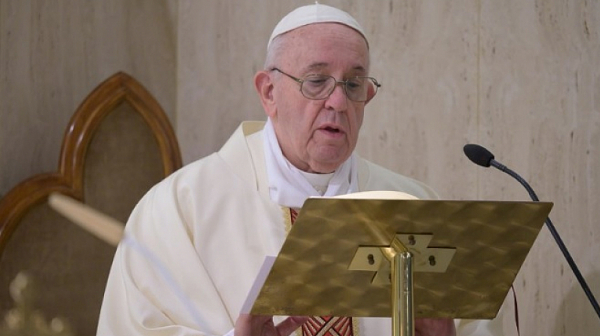 Папа Франциск се разплака споменавайки за страданието на украинците