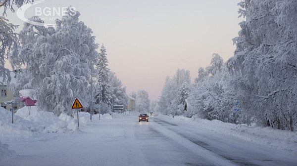 Зимен студ скова Северна Европа. В шведска Лапландия живакът падна до минус 43,6 градуса по Целзий