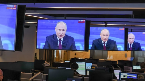 Какво каза Путин на пряката линия и къде излъга? „Няма да има мобилизация“, ловът на опозиционери, размяната на Гершкович