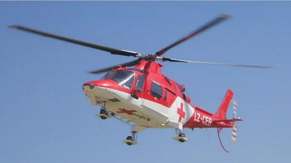 Първият закупен медицински хеликоптер идва у нас през декември