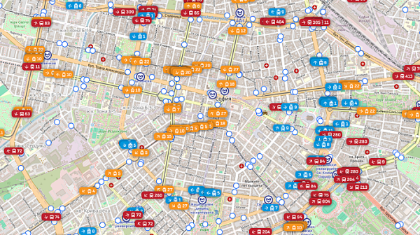 Приложения вече показват в реално време движението на градския транспорт в София