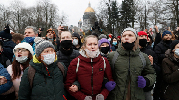 В десетки градове на Русия се планират нови протести в подкрепа на Навални
