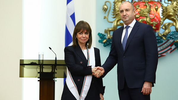 Радев: България и Гърция доказаха, че две страни и два народа могат да загърбят проблемите от миналото