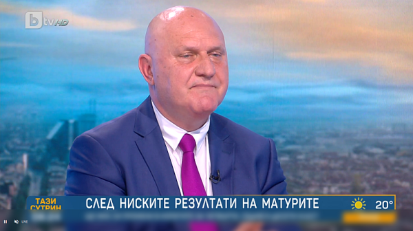 Министър Цоков: Резултатите от матурата след 12 клас не са по-лоши от миналата година, но се мисли за промени