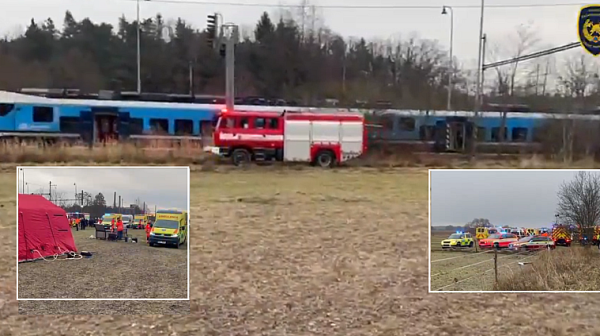 Словакия, Полша, сега Чехия: Нов жп инцидент, този път с тежко ранени