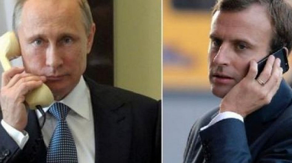 Макрон разговаря с Путин за първи път от септември 2022 г.
