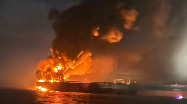 Украински морски дронове удариха два санкционирани руски танкера в Черно море