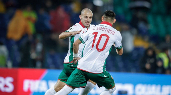 България - Грузия 2:1 – победа за чест в световната квалификация