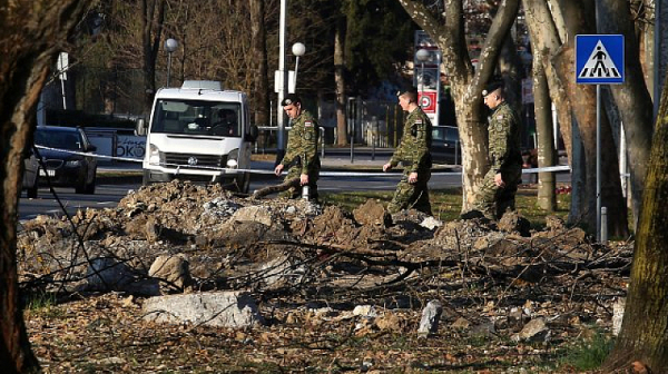 В падналия дрон в Загреб е имало 120 кг руска самолетна бомба с 40 кг експлозив