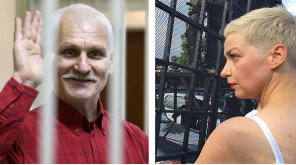 След сделка със САЩ: Беларус освободи Колесникова, Беляцки и още 121 политически затворници