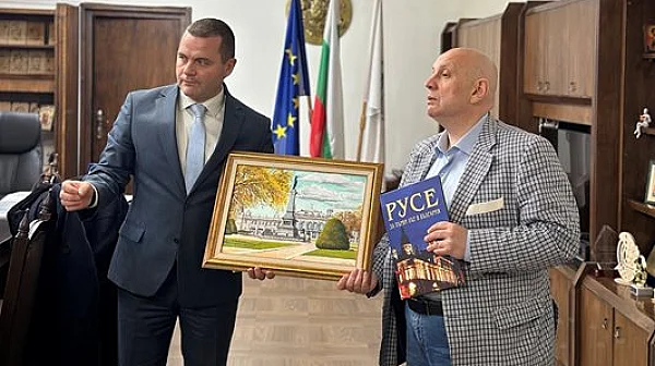 Кметът Пенчо Милков се срещна с Христо Димитров преди грандиозния концерт на „Българе