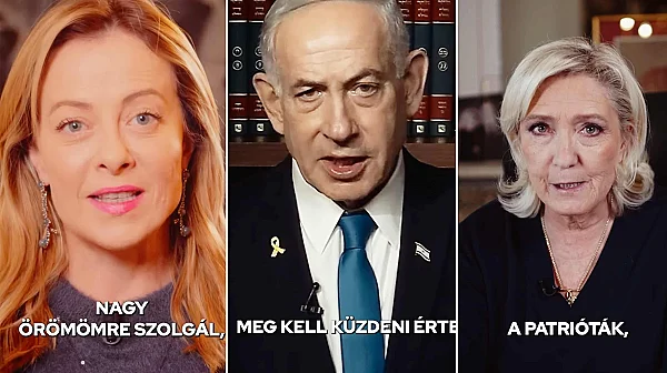 Крайнодесни лидери от цял свят във видео от предизборната кампания в Орбан