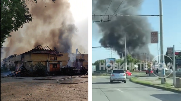 140 пожара са загасени в последното денонощие, голям пожар в Русе /видео/