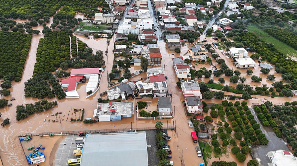 Бурята „Байрон“ причини значителни щети в Гърция